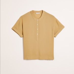 Frank And Oak Short Sleeve Blouse
